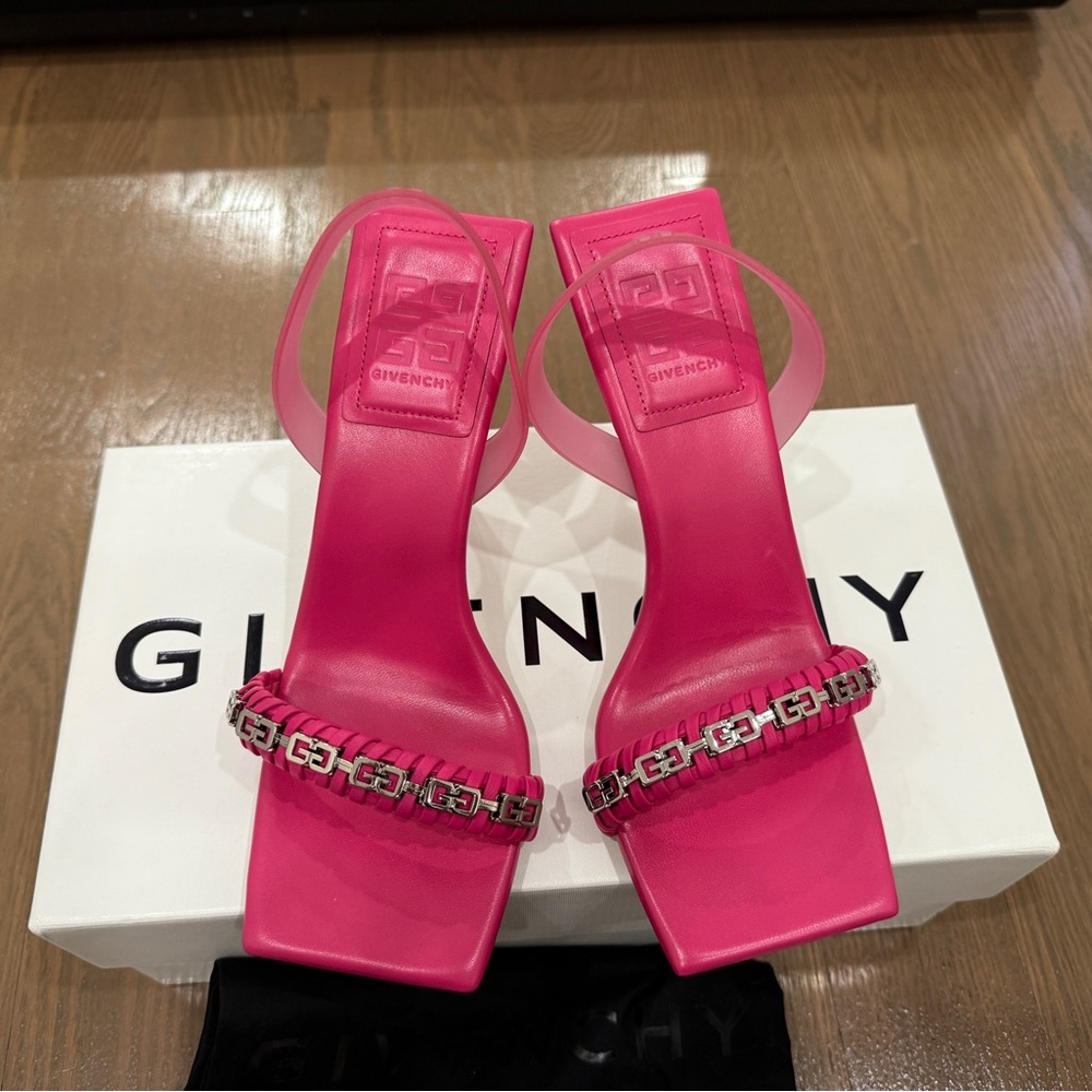 Givenchy Pink Chain Heels